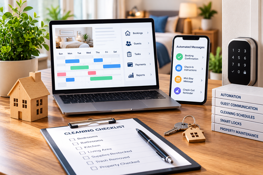 Airbnb automation tools for messages cleaning tasks and smart lock access