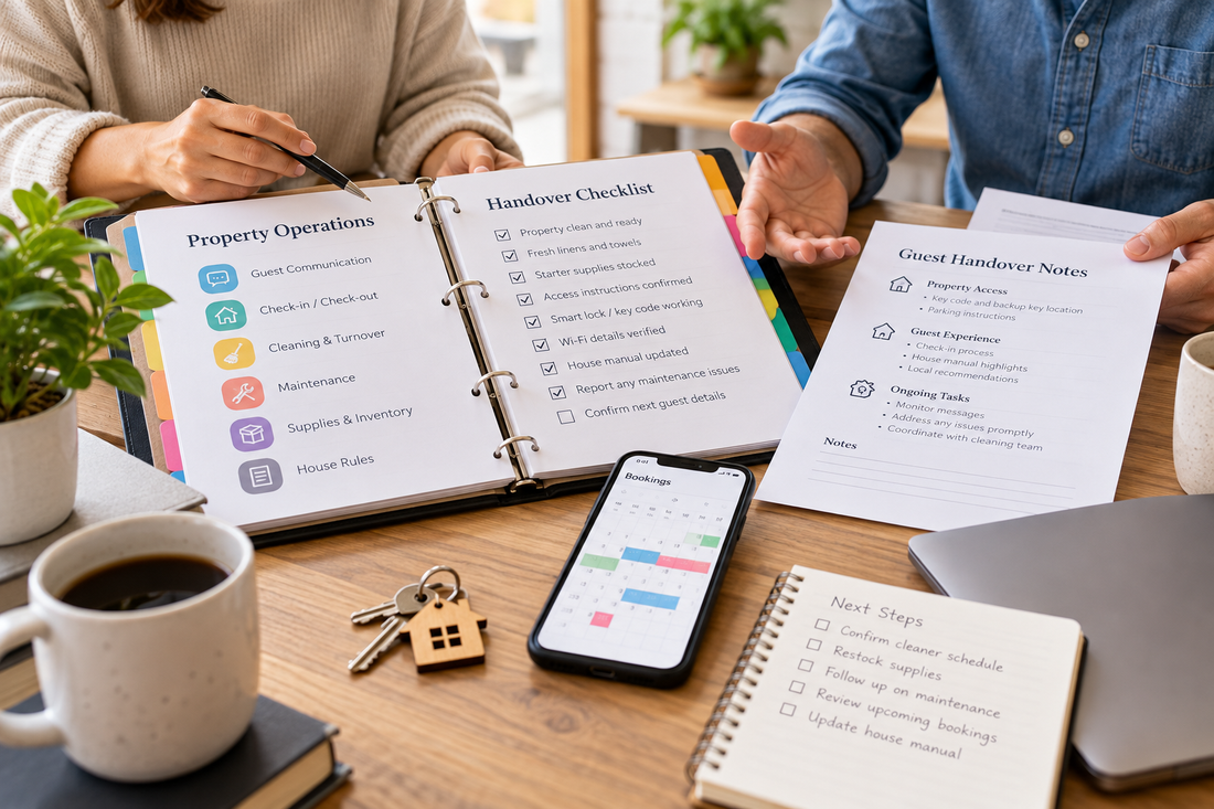 Airbnb co-host duties permissions and handoff