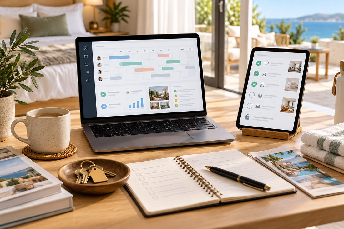 Airbnb management software dashboard for hosts