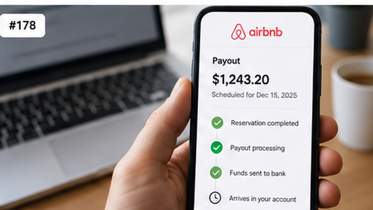 Airbnb payout dashboard with host reconciliation checklist