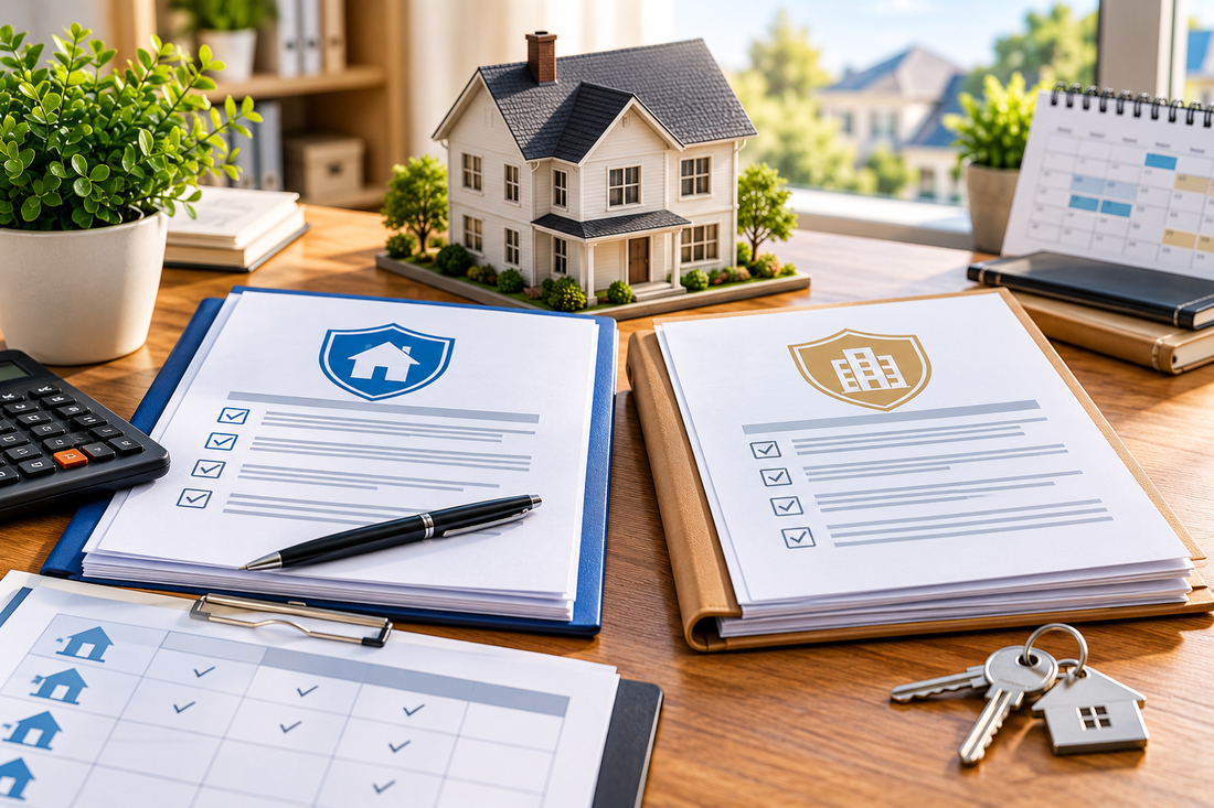 Landlord insurance versus rental property insurance policies and property records