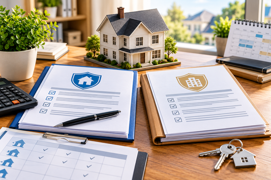 Landlord insurance versus rental property insurance policies and property records