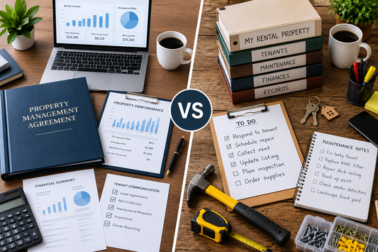 Property management company versus self-management comparison