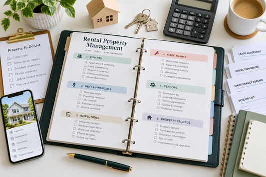 Rental property management system for small landlords