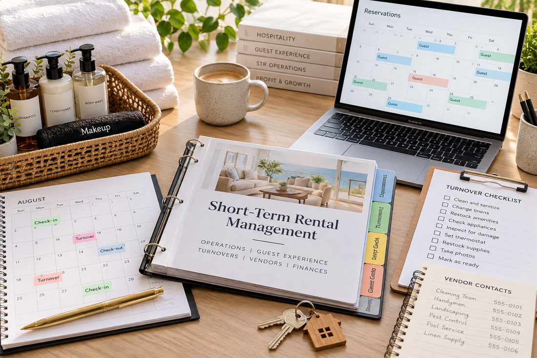 Short-term rental management system for owners