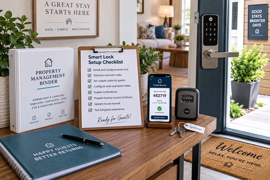 Airbnb smart lock setup checklist